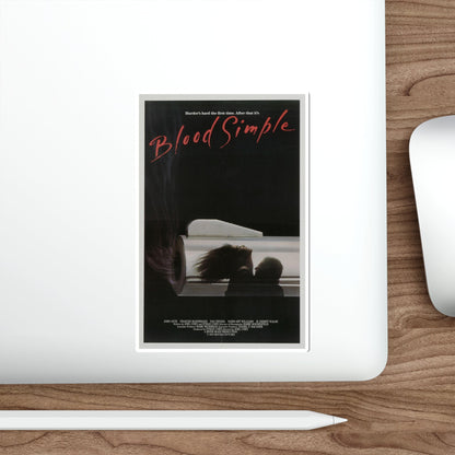 BLOOD SIMPLE 1984 Movie Poster STICKER Vinyl Die-Cut Decal-The Sticker Space