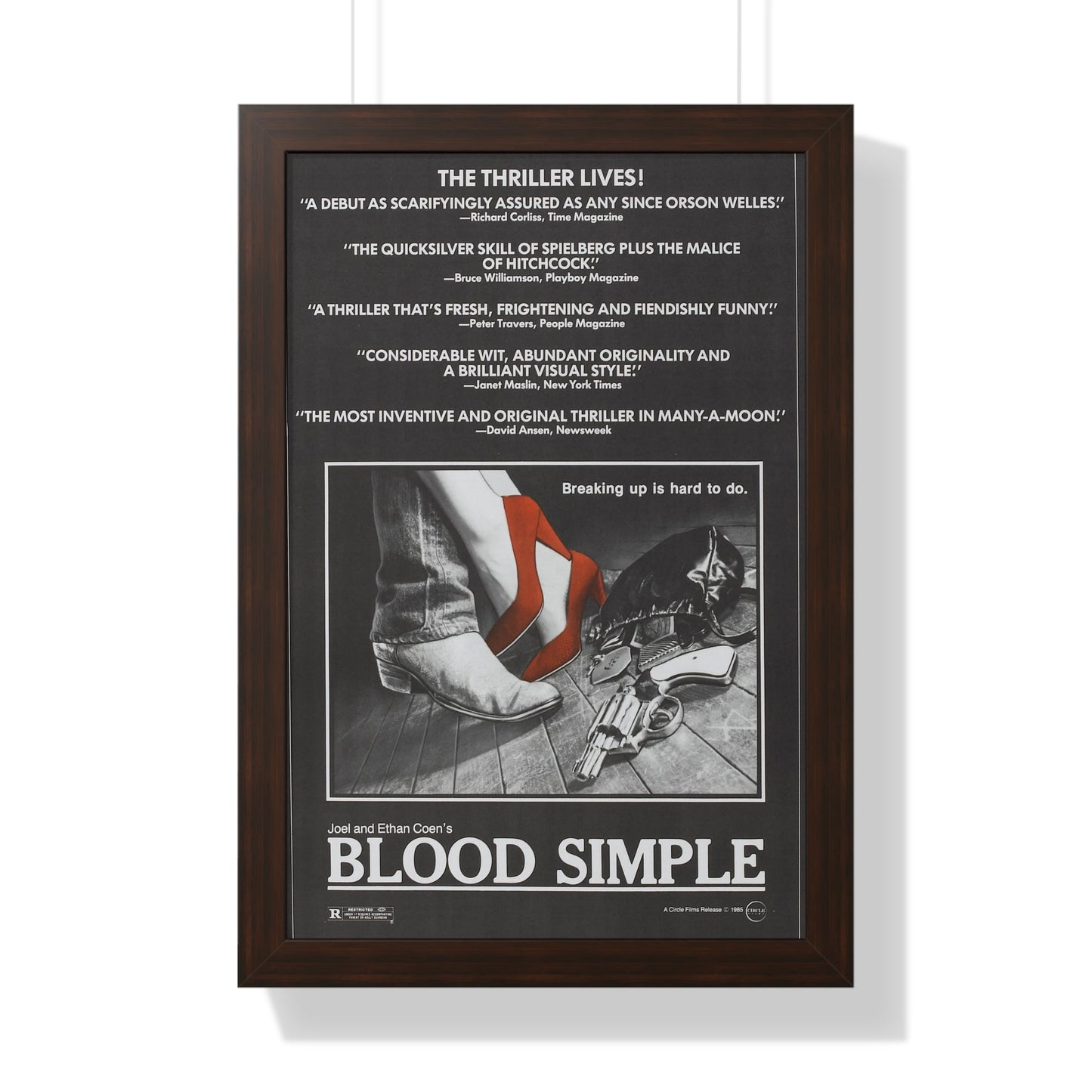 BLOOD SIMPLE (2) 1984 - Framed Movie Poster-16″ x 24″-The Sticker Space