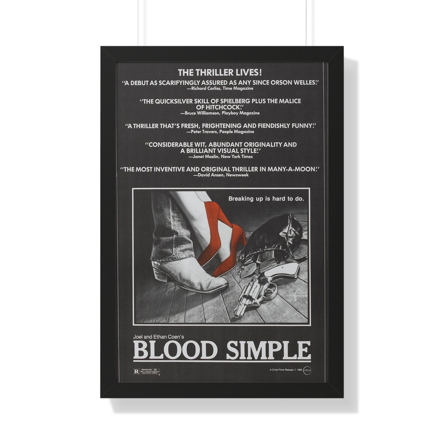 BLOOD SIMPLE (2) 1984 - Framed Movie Poster-20" x 30"-The Sticker Space