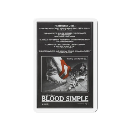 BLOOD SIMPLE (2) 1984 Movie Poster - Refrigerator Magnet 4 Inch - The Sticker Space