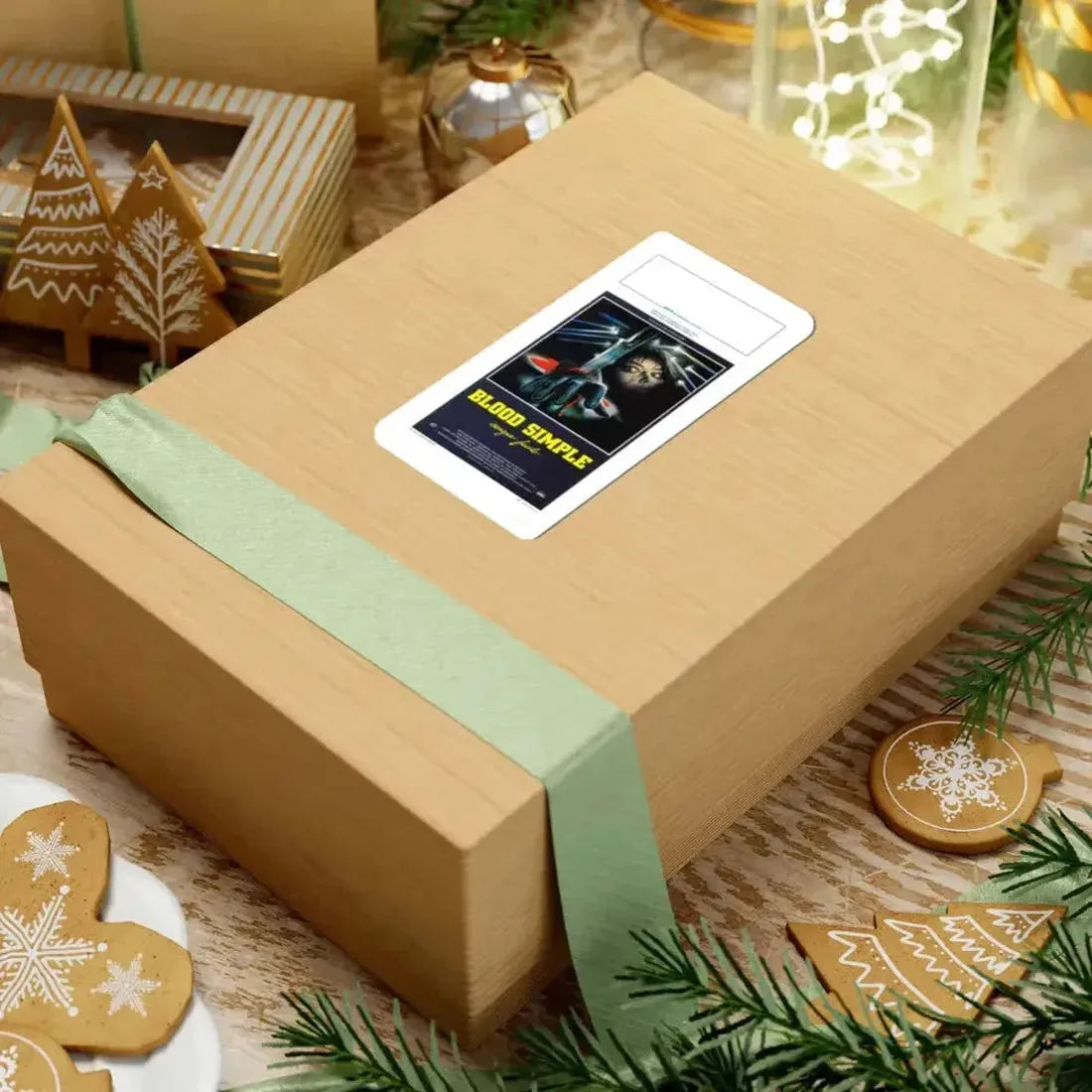 BLOOD SIMPLE (ITALIAN) 1984 Movie Poster - STICKER Vinyl Kiss-Cut Decal - The Sticker Space