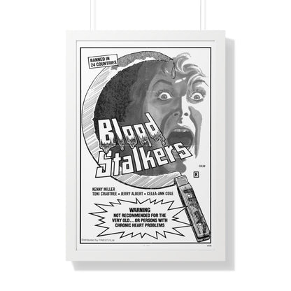 BLOOD STALKERS (THE NIGHT DANIEL DIED) 1976 - Framed Movie Poster-20" x 30"-The Sticker Space