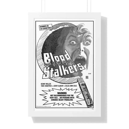 BLOOD STALKERS (THE NIGHT DANIEL DIED) 1976 - Framed Movie Poster - The Sticker Space