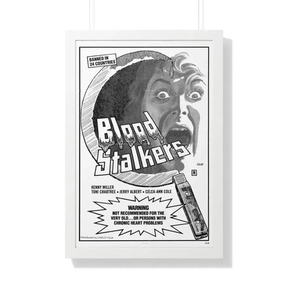 BLOOD STALKERS (THE NIGHT DANIEL DIED) 1976 - Framed Movie Poster - The Sticker Space