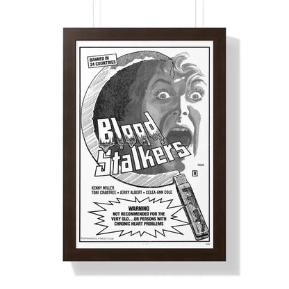 BLOOD STALKERS (THE NIGHT DANIEL DIED) 1976 - Framed Movie Poster - The Sticker Space