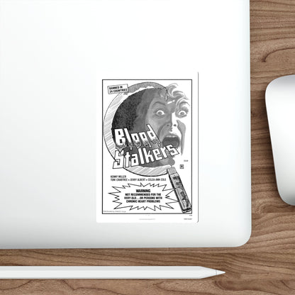 BLOOD STALKERS (THE NIGHT DANIEL DIED) 1976 Movie Poster STICKER Vinyl Die-Cut Decal-The Sticker Space