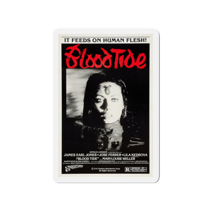 BLOOD TIDE 1982 Movie Poster - Die-Cut Magnet-3" x 3"-The Sticker Space