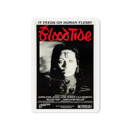 BLOOD TIDE 1982 Movie Poster - Refrigerator Magnet - The Sticker Space