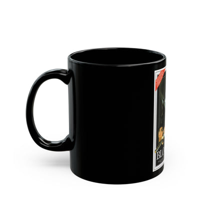 BLOODBEAT 1983 Movie Poster - Black Coffee Mug-The Sticker Space