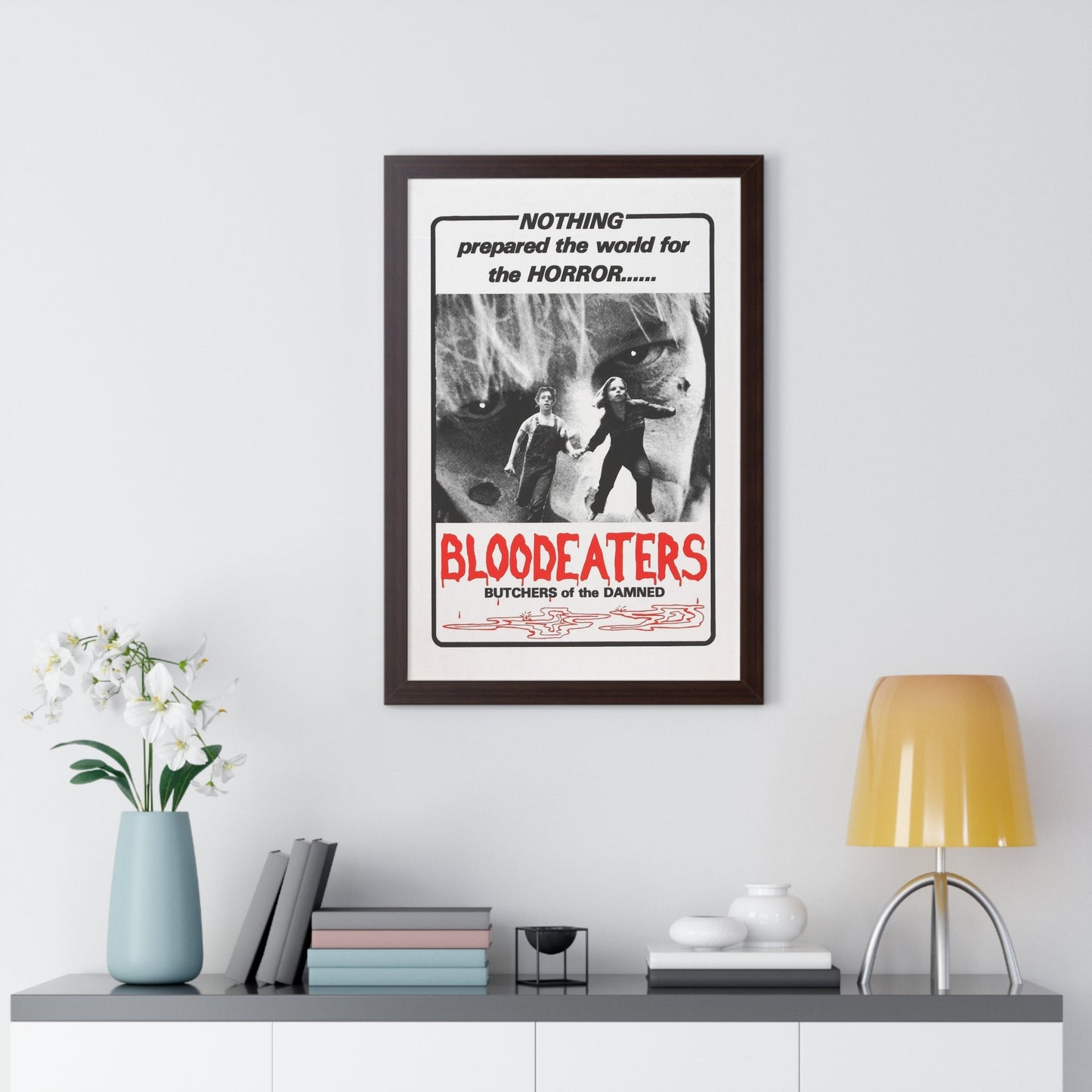 BLOODEATERS 1980 - Framed Movie Poster-The Sticker Space