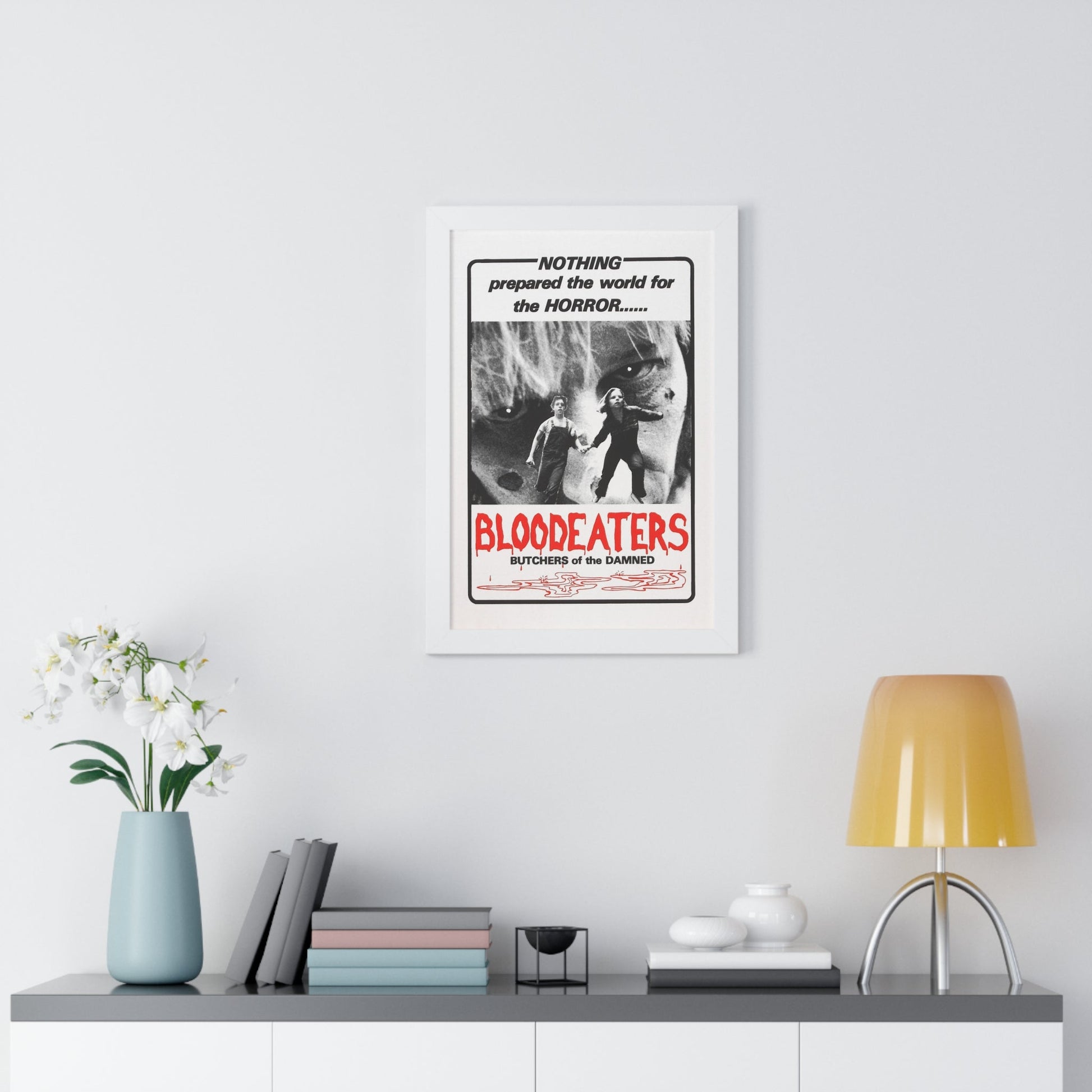 BLOODEATERS 1980 - Framed Movie Poster-The Sticker Space