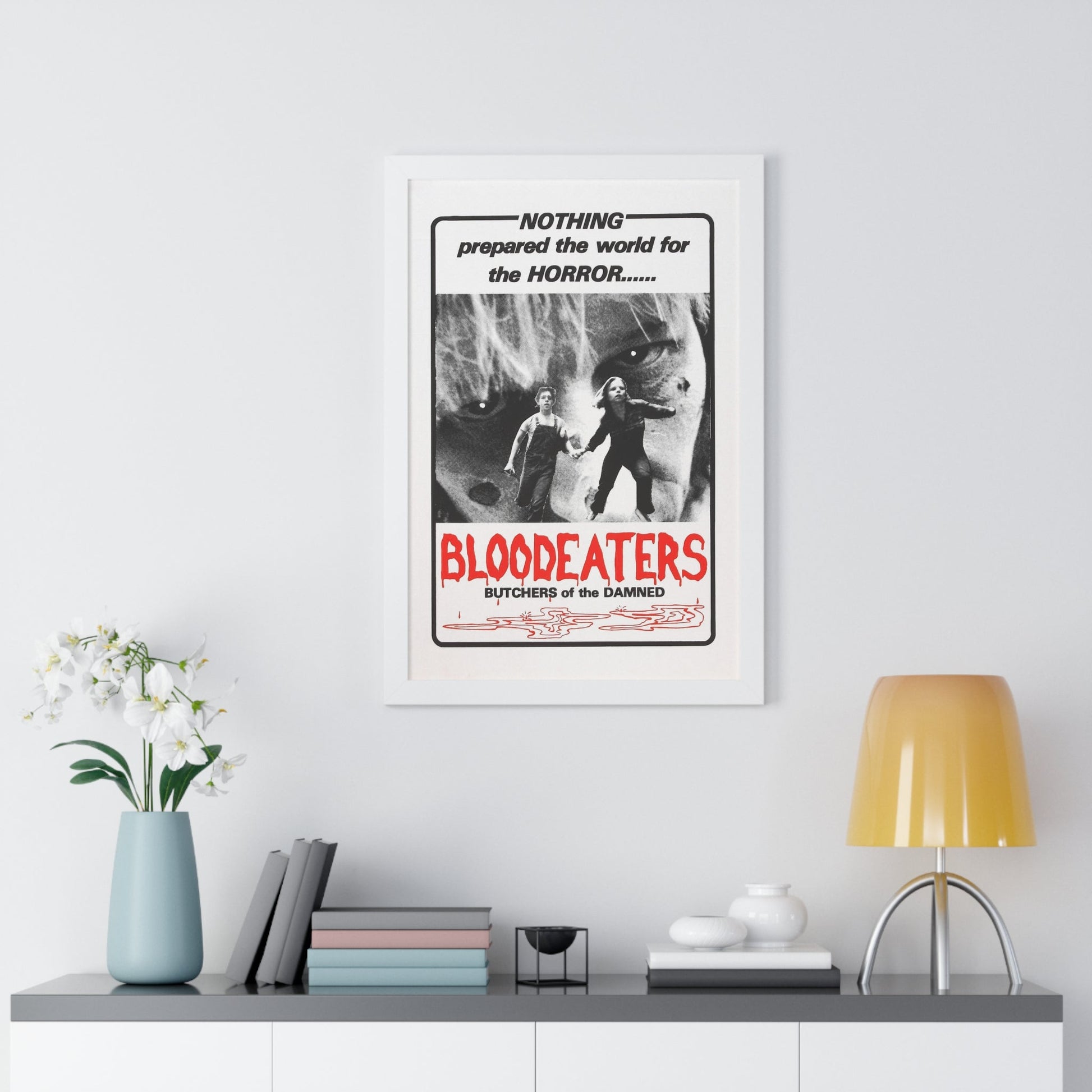 BLOODEATERS 1980 - Framed Movie Poster-The Sticker Space