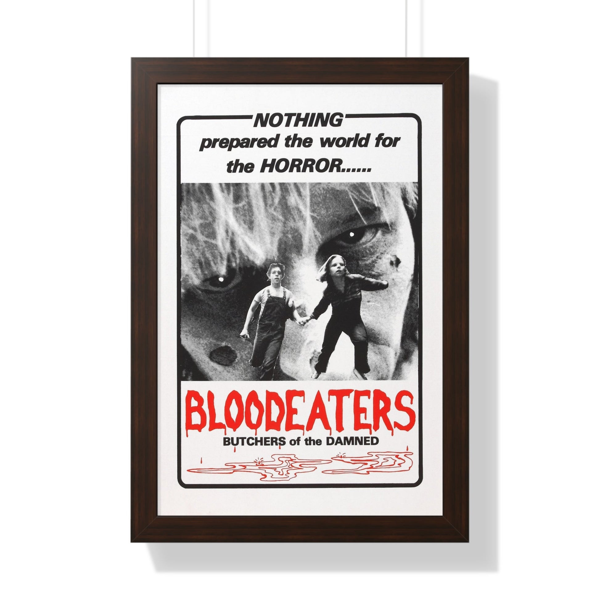 BLOODEATERS 1980 - Framed Movie Poster-The Sticker Space