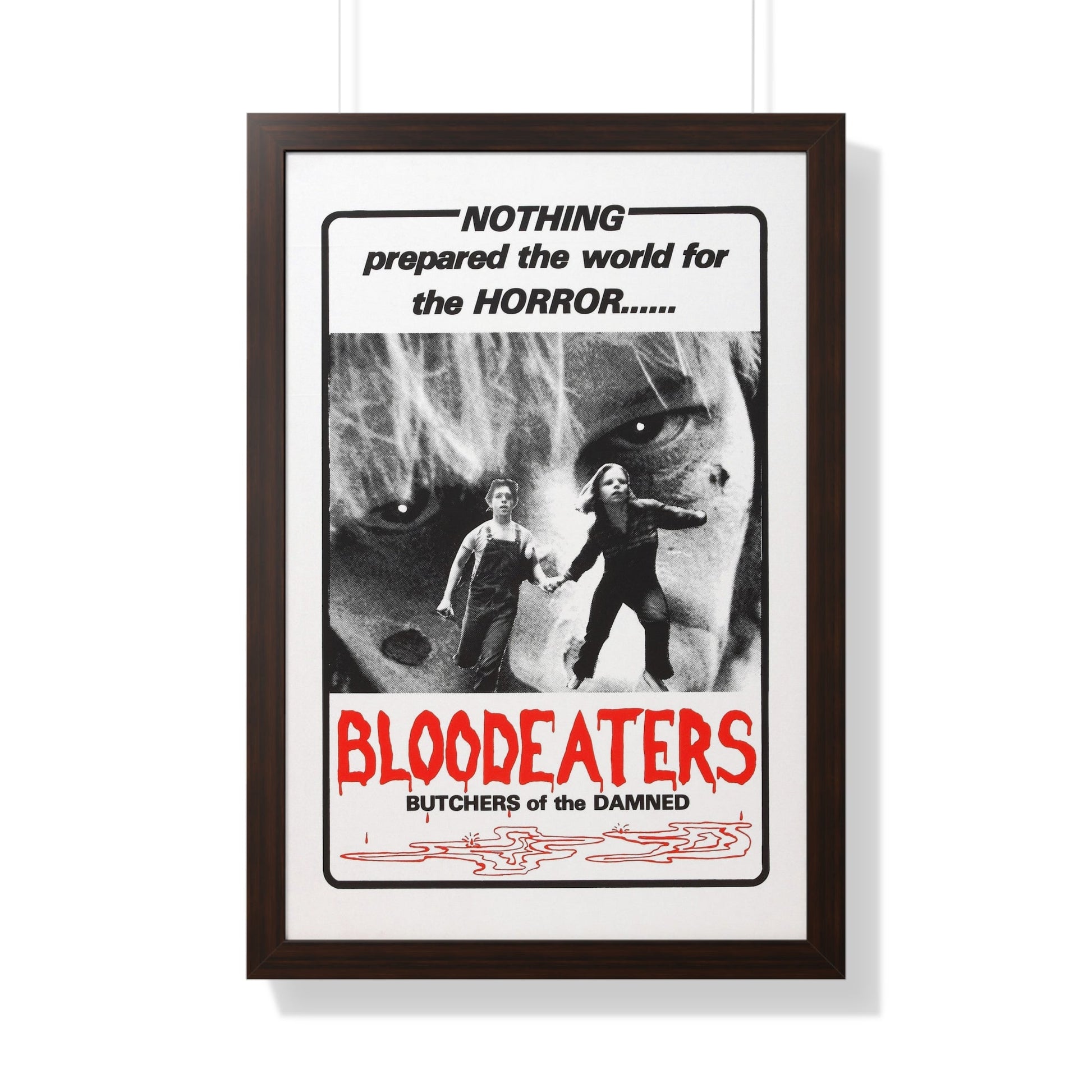 BLOODEATERS 1980 - Framed Movie Poster-The Sticker Space