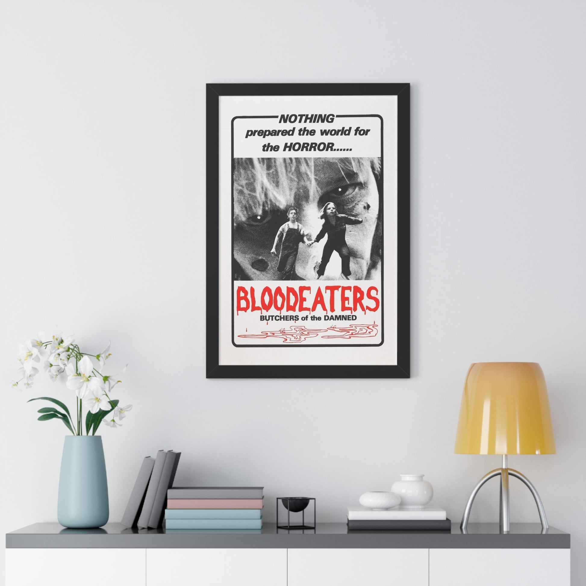 BLOODEATERS 1980 - Framed Movie Poster-The Sticker Space