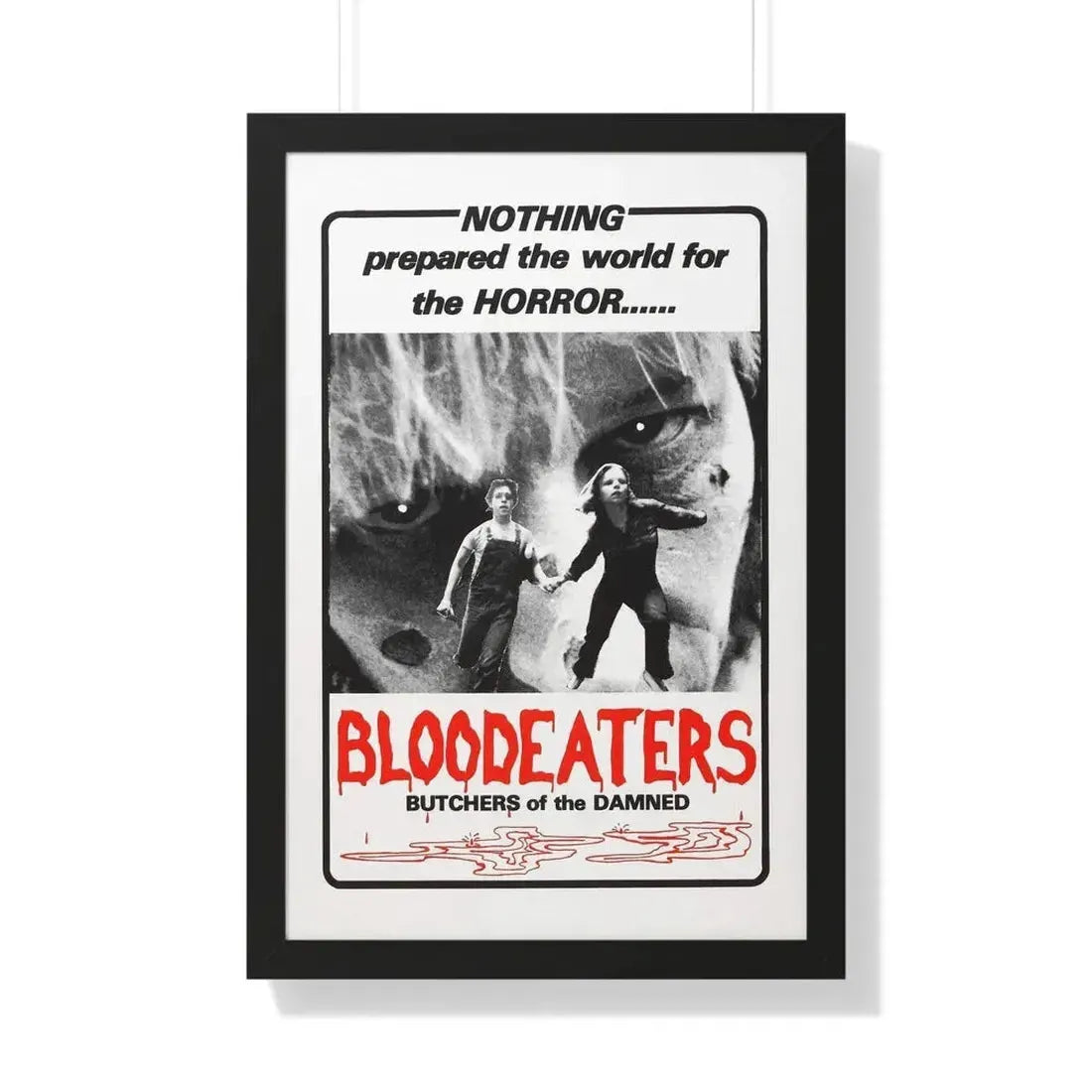 BLOODEATERS 1980 - Framed Movie Poster - The Sticker Space