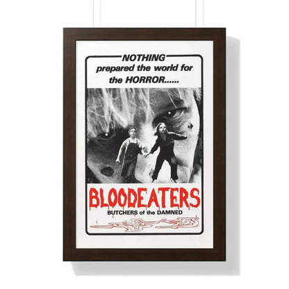 BLOODEATERS 1980 - Framed Movie Poster - The Sticker Space