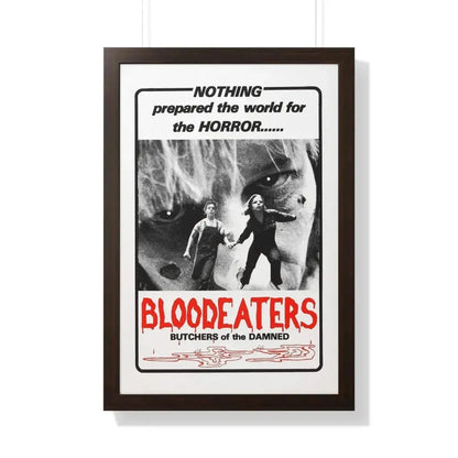BLOODEATERS 1980 - Framed Movie Poster - The Sticker Space
