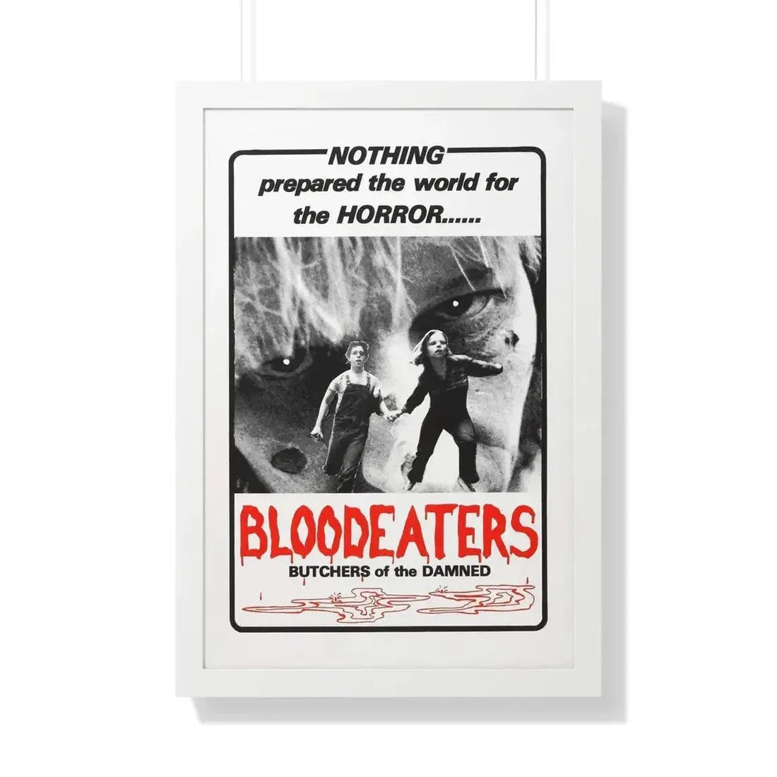 BLOODEATERS 1980 - Framed Movie Poster - The Sticker Space