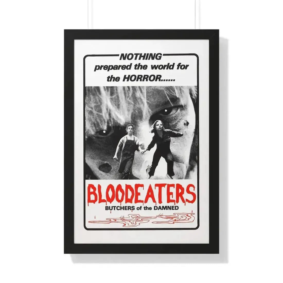 BLOODEATERS 1980 - Framed Movie Poster - The Sticker Space