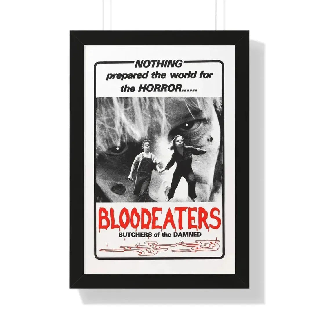 BLOODEATERS 1980 - Framed Movie Poster - The Sticker Space