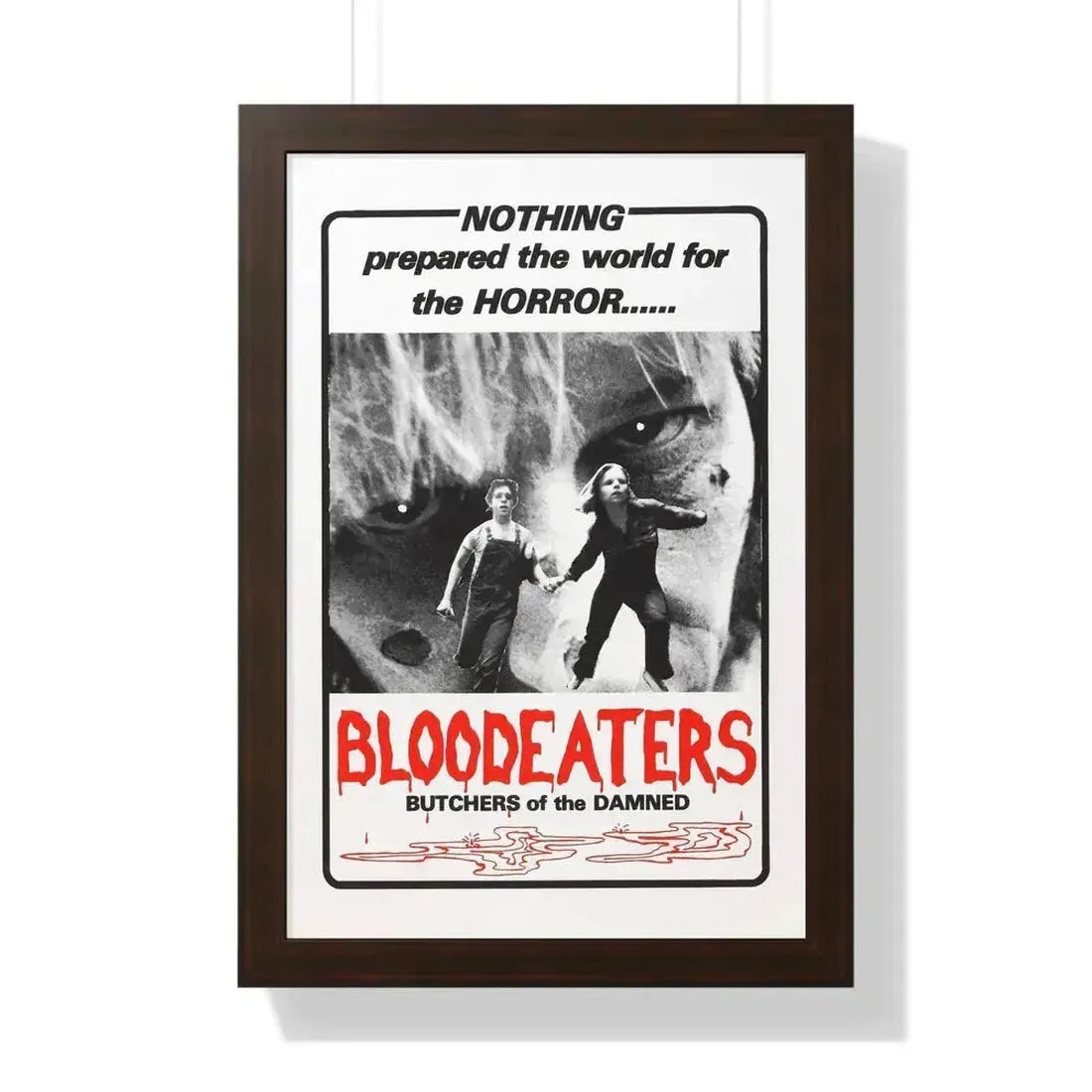 BLOODEATERS 1980 - Framed Movie Poster - The Sticker Space