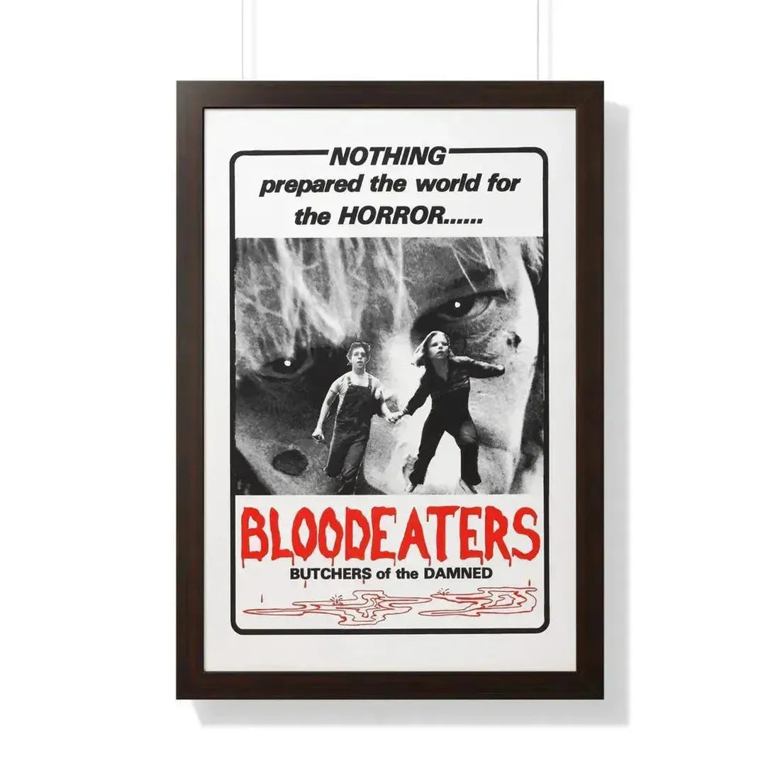 BLOODEATERS 1980 - Framed Movie Poster - The Sticker Space