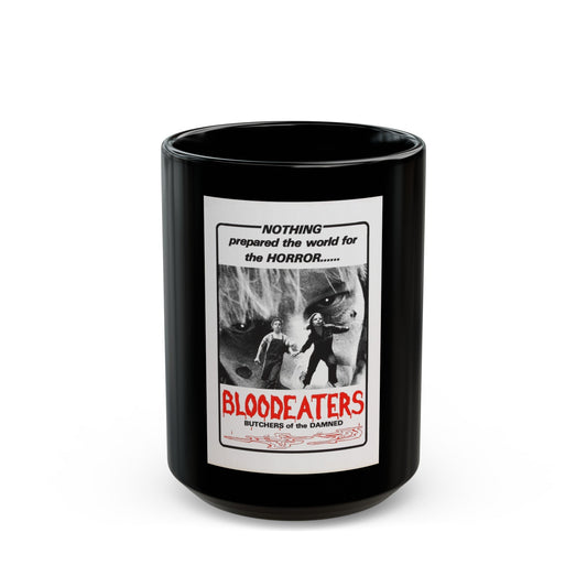 BLOODEATERS 1980 Movie Poster - Black Coffee Mug-15oz-The Sticker Space