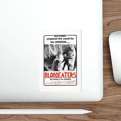 BLOODEATERS 1980 Movie Poster STICKER Vinyl Die-Cut Decal-The Sticker Space