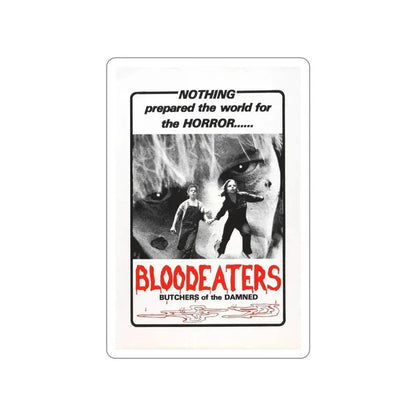 BLOODEATERS 1980 Movie Poster STICKER Vinyl Die-Cut Decal - The Sticker Space