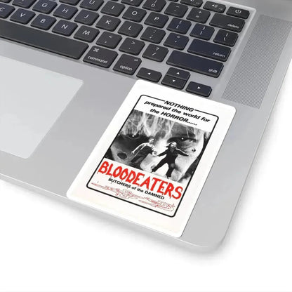 BLOODEATERS 1980 Movie Poster - STICKER Vinyl Kiss-Cut Decal - The Sticker Space