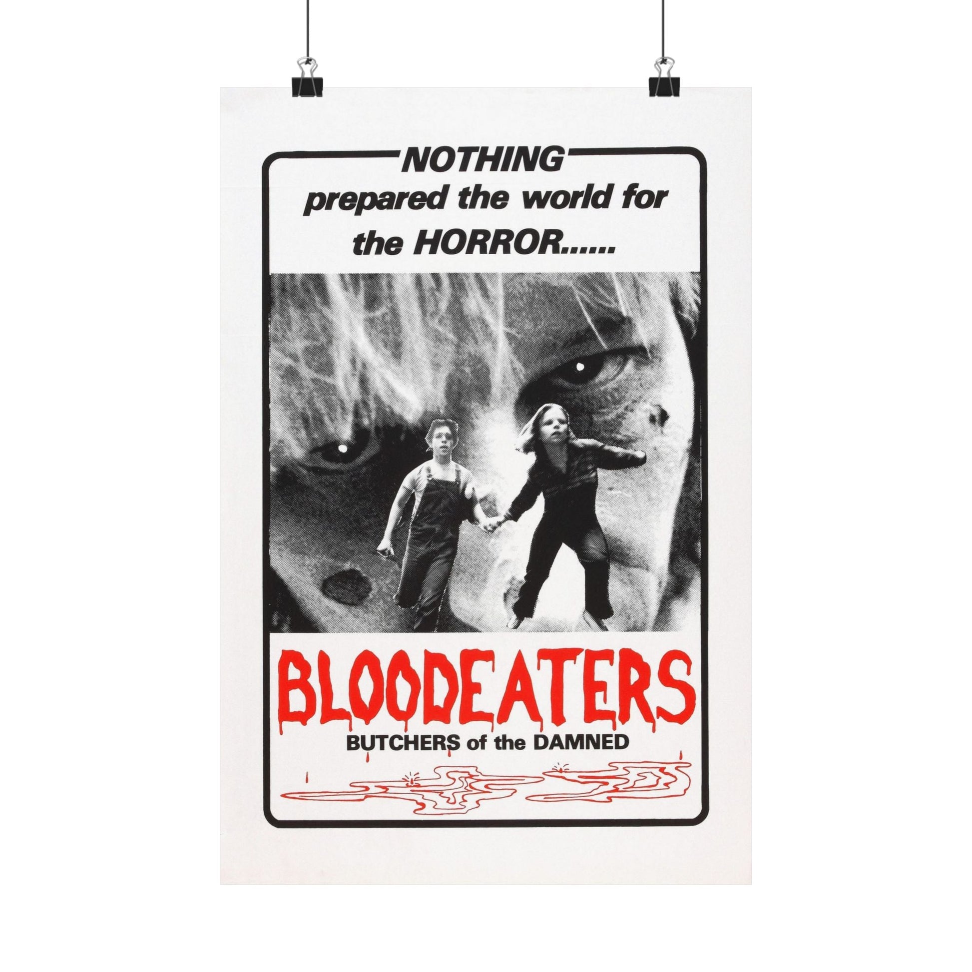 BLOODEATERS 1980 - Paper Movie Poster-12″ x 18″-The Sticker Space