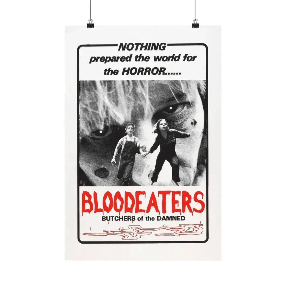 BLOODEATERS 1980 - Paper Movie Poster 16″ x 24″ Matte - The Sticker Space