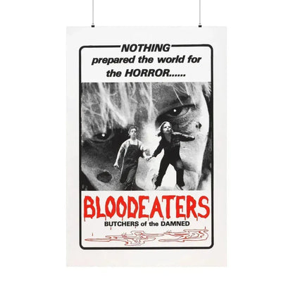 BLOODEATERS 1980 - Paper Movie Poster 36" x 54" Matte - The Sticker Space