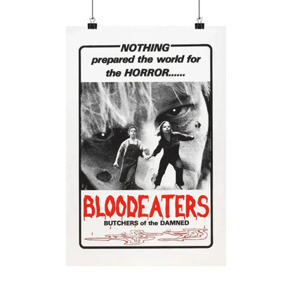 BLOODEATERS 1980 - Paper Movie Poster - The Sticker Space