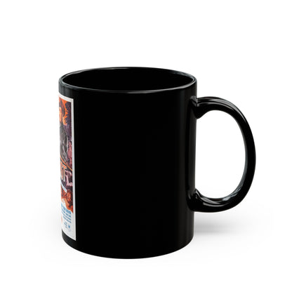 BLOODLUST 1961 Movie Poster - Black Coffee Mug-The Sticker Space