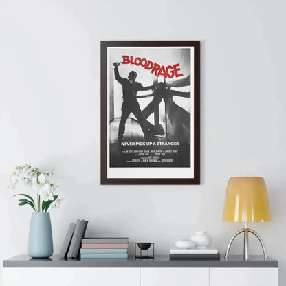 BLOODRAGE 1980 - Framed Movie Poster - The Sticker Space