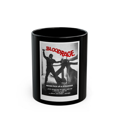 BLOODRAGE 1980 Movie Poster - Black Coffee Mug-11oz-The Sticker Space