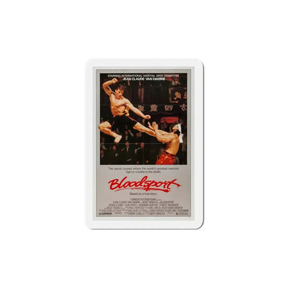Bloodsport 1988 Movie Poster Refrigerator Magnet - The Sticker Space