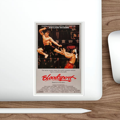 Bloodsport 1988 Movie Poster STICKER Vinyl Die-Cut Decal-The Sticker Space