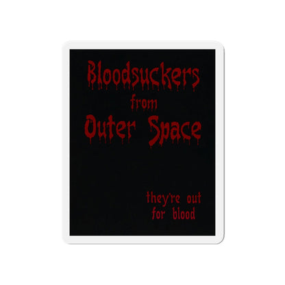 BLOODSUCKERS FROM OUTER SPACE 1984 Movie Poster - Die-Cut Magnet-5" x 5"-The Sticker Space