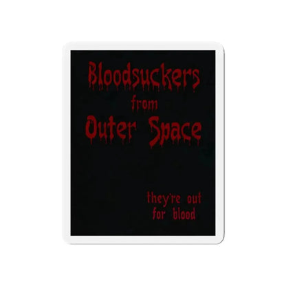 BLOODSUCKERS FROM OUTER SPACE 1984 Movie Poster - Refrigerator Magnet - The Sticker Space