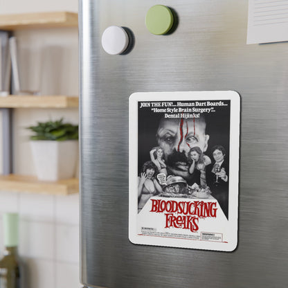 BLOODSUCKING FREAKS 1976 Movie Poster - Die-Cut Magnet-The Sticker Space