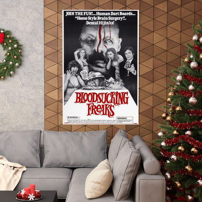 BLOODSUCKING FREAKS 1976 - Paper Movie Poster-The Sticker Space