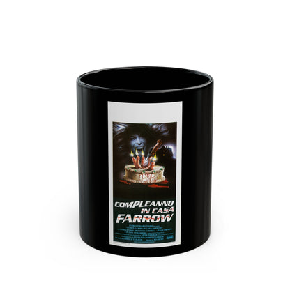 BLOODY BIRTHDAY (ITALIAN) 1981 Movie Poster - Black Coffee Mug-11oz-The Sticker Space