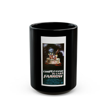 BLOODY BIRTHDAY (ITALIAN) 1981 Movie Poster - Black Coffee Mug-15oz-The Sticker Space