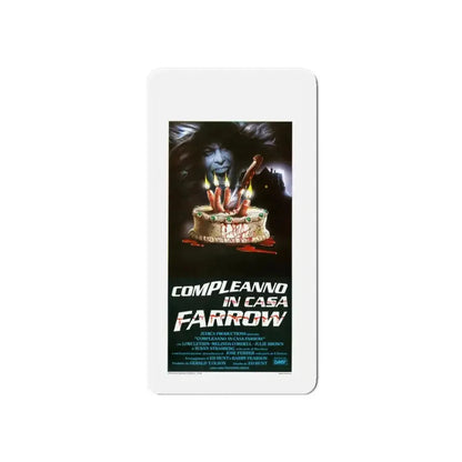 BLOODY BIRTHDAY (ITALIAN) 1981 Movie Poster - Refrigerator Magnet - The Sticker Space