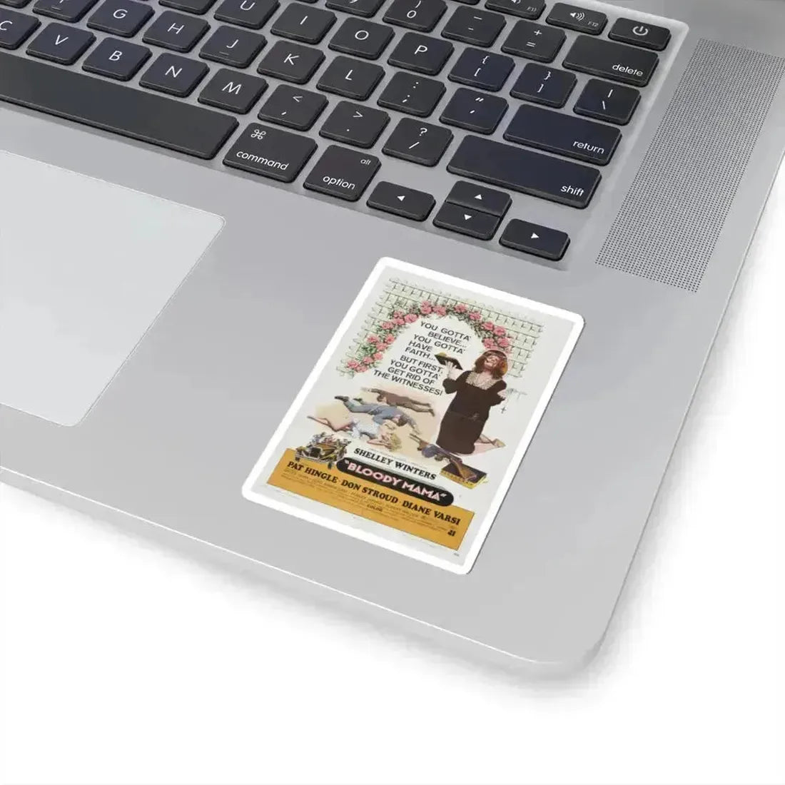 Bloody Mama 1970 Movie Poster - STICKER Vinyl Kiss-Cut Decal - The Sticker Space