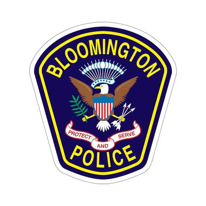 Bloomington Police Department Clinton Utah STICKER Vinyl Die-Cut Decal - The Sticker Space