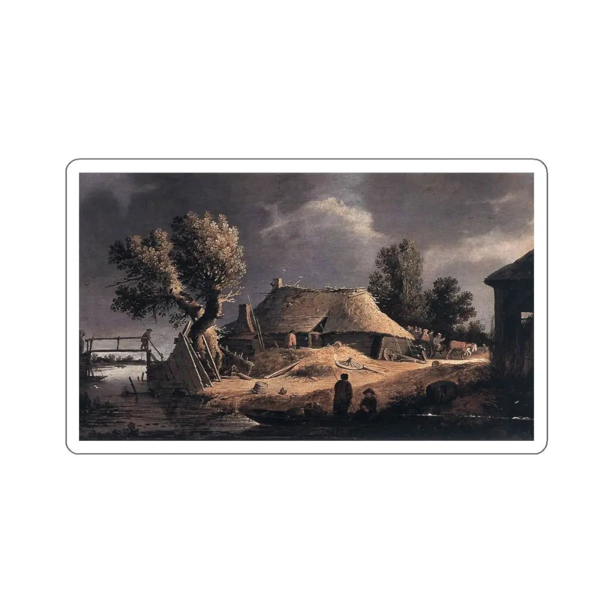 SKU:18329976865524386227 Sticker types:White Shape:Die-Cut Sizes:4" × 4"
